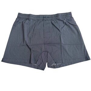Mack Weldon woven boxer black Iris size mens XXL 98% cotton 2% spandex new